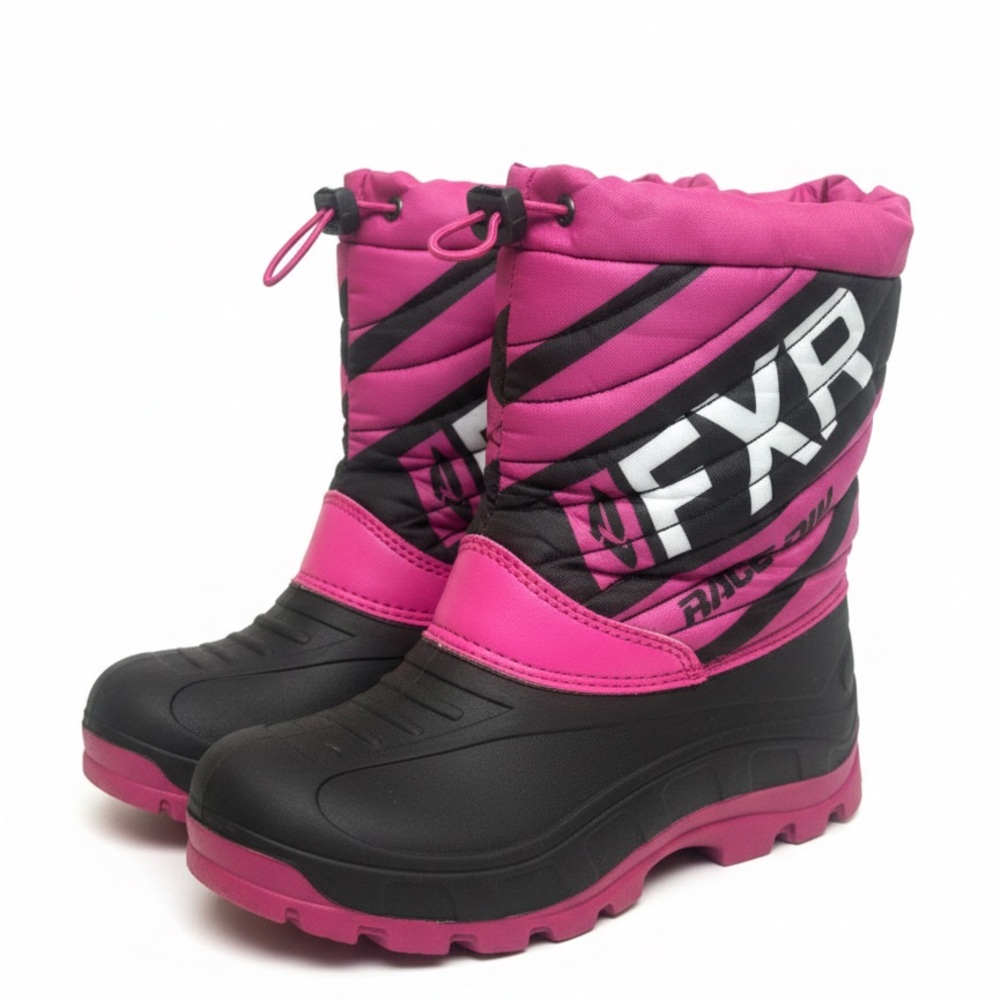 FXR Kids Pink and Black Winter Boots